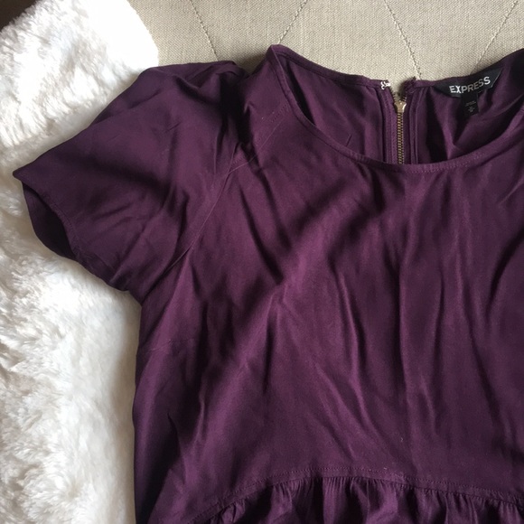 Purple shift dress - Picture 2 of 3